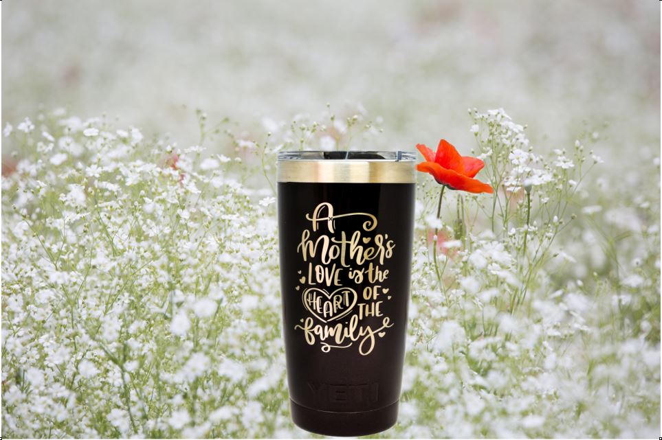 Mothers Love Custom Engraved Tumbler or Bottle
