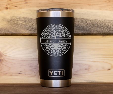 Tree of Life Custom Engraved Tumbler or Bottle