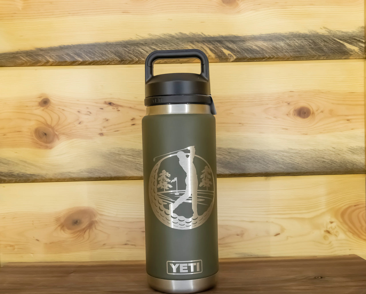 Golf Custom Engraved Tumbler or Bottle