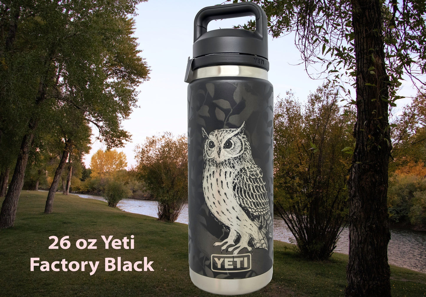 Owl Custom Engraved Tumbler or Bottle