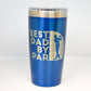 Best Dad By Par Custom Engraved Tumbler or Bottle