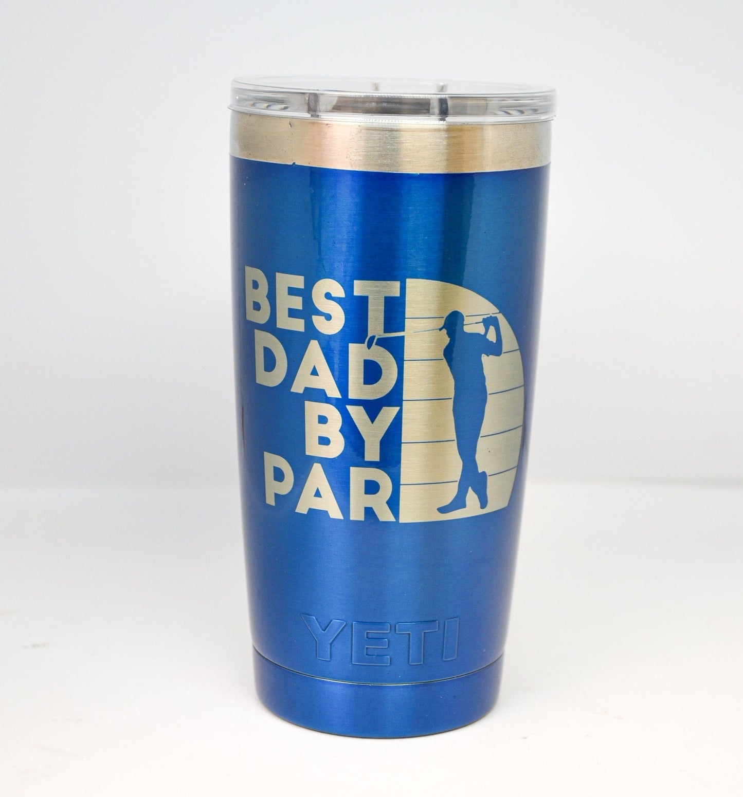 Best Dad By Par Custom Engraved Tumbler or Bottle