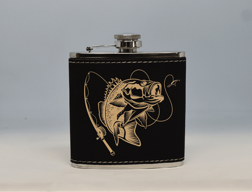 Bass Fishing-Flask