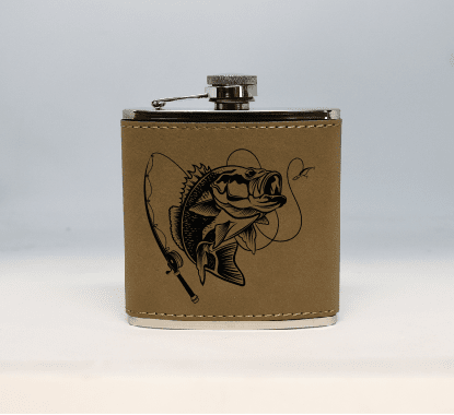 Bass Fishing-Flask
