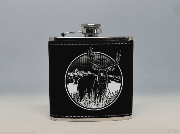 Mule Deer-Flask