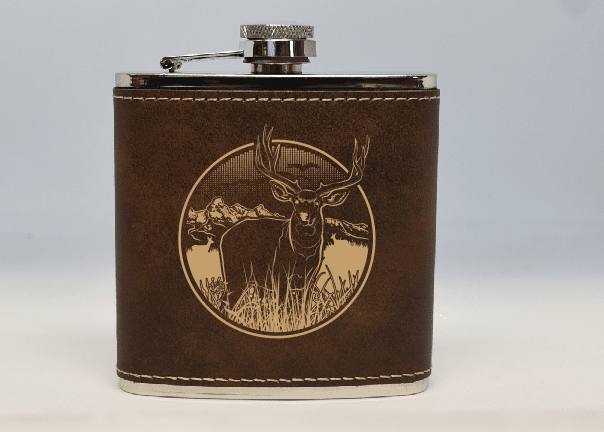 Mule Deer-Flask