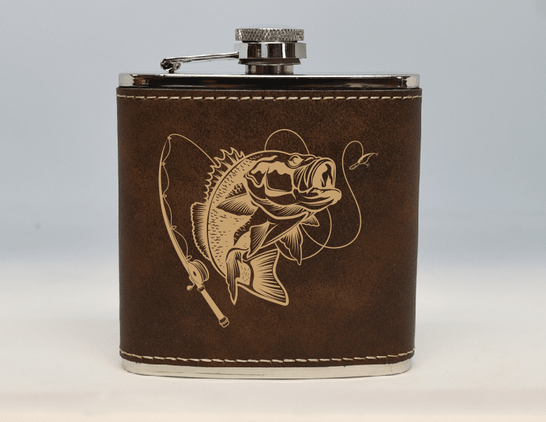 Bass Fishing-Flask