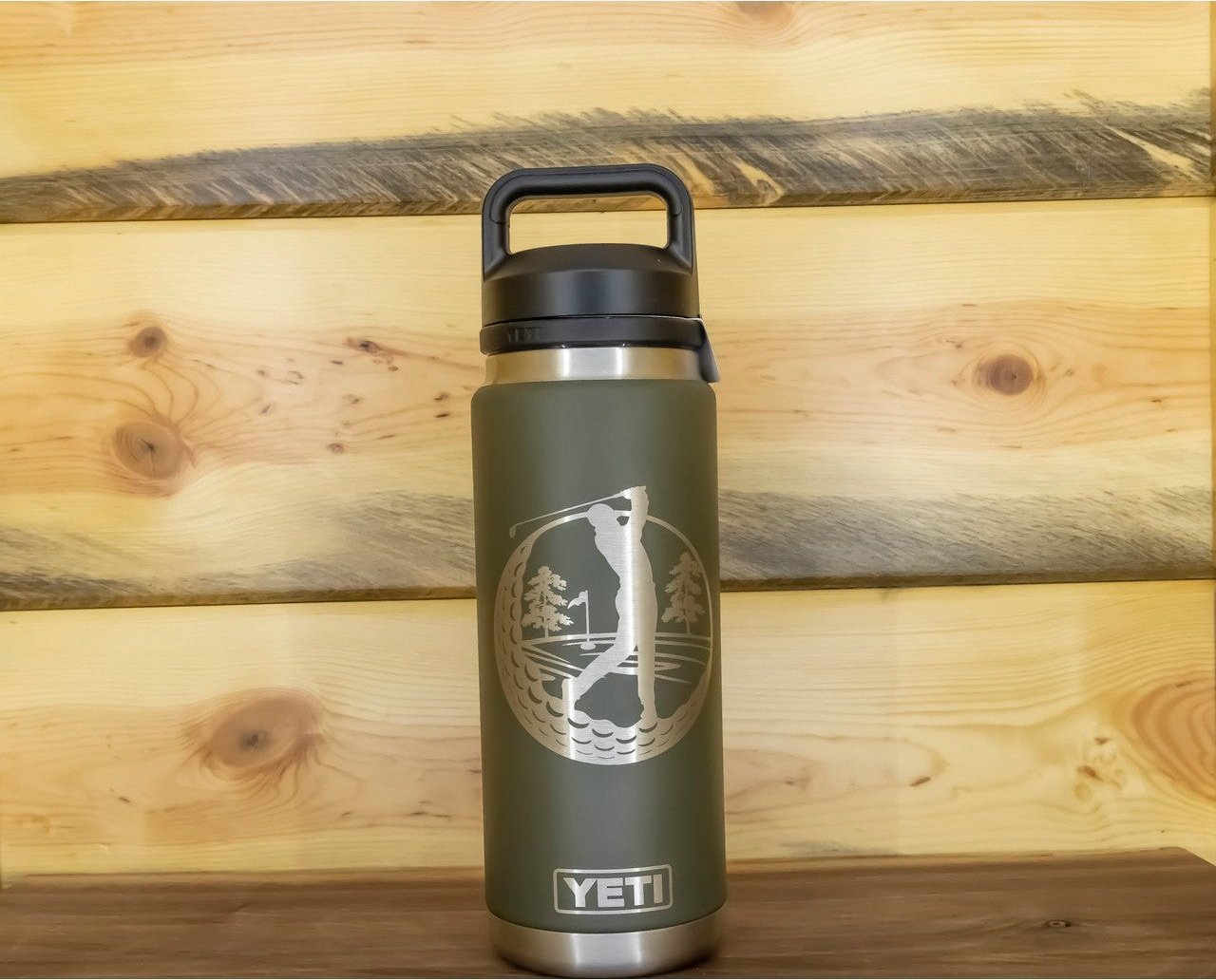 Golf Custom Engraved Tumbler or Bottle