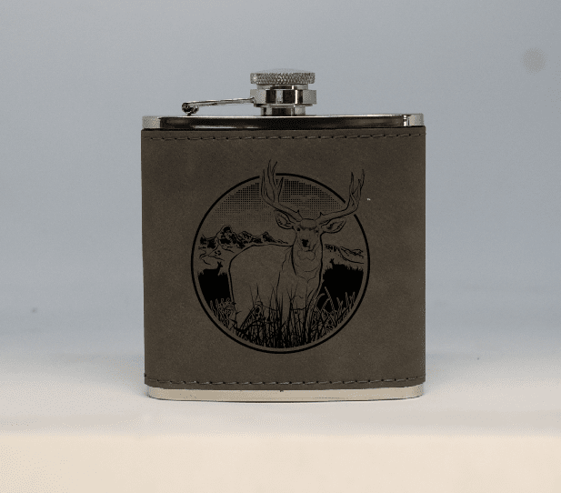 Mule Deer-Flask