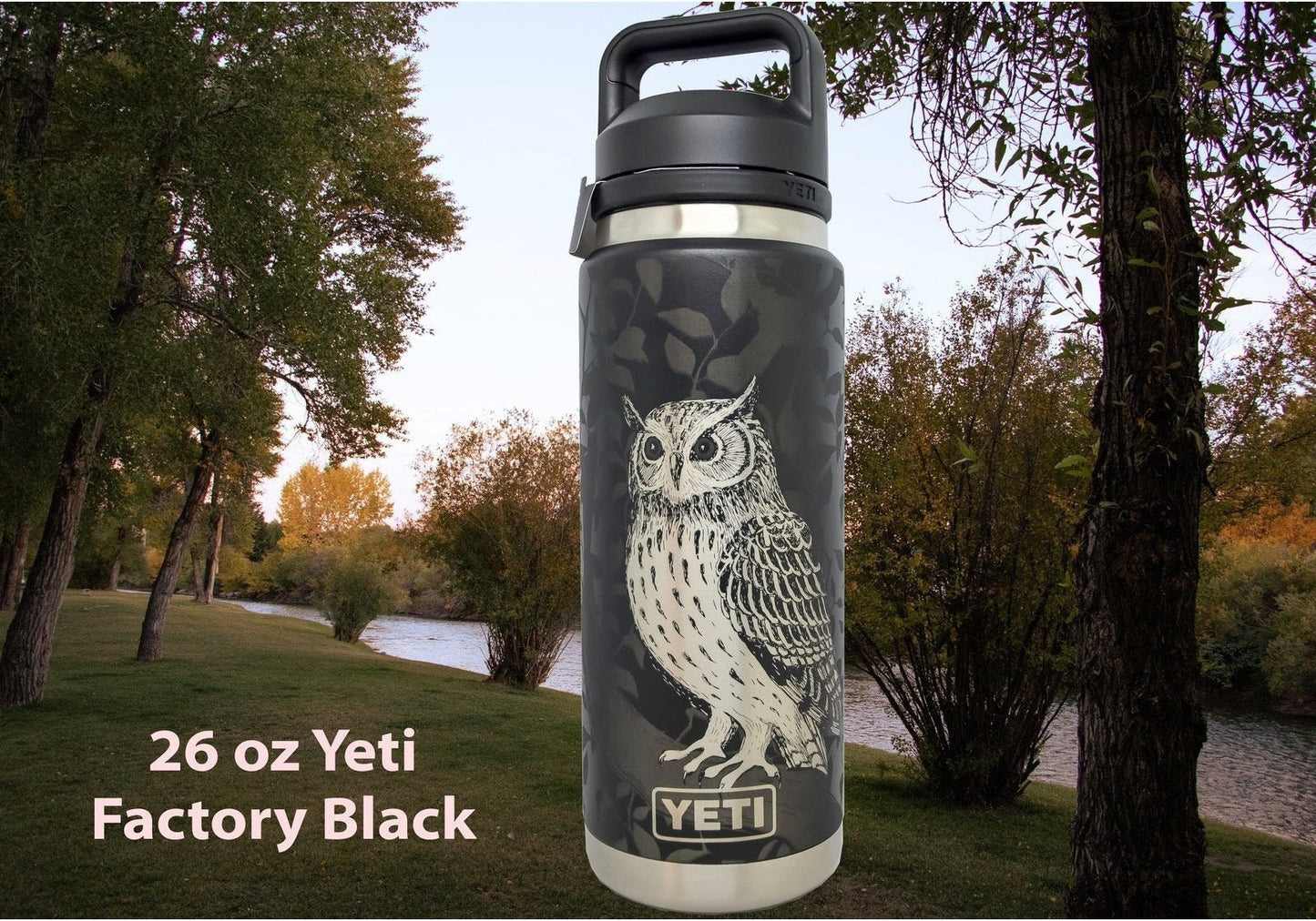 Owl Custom Engraved Tumbler or Bottle