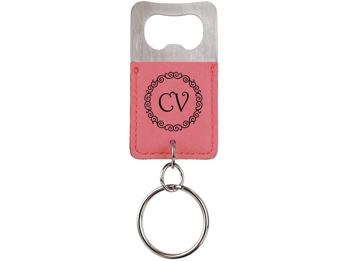 Leatherette Wyoming Steamboat Keychain