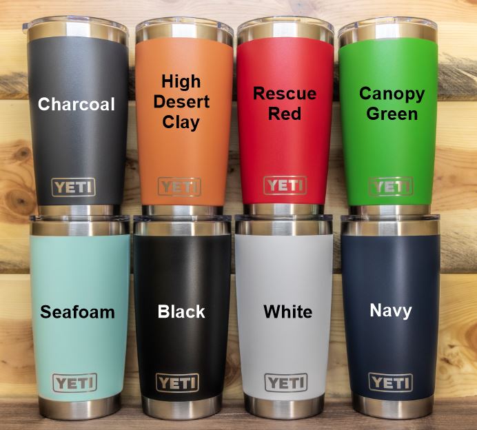 YETI Stainless Steel Tumbler Laser Engraved 20 or 30 Oz, Colsters and  Bottles Select Your University, Personalized, Select Color 