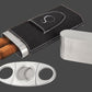 Leatherette Cigar Case with Cutter